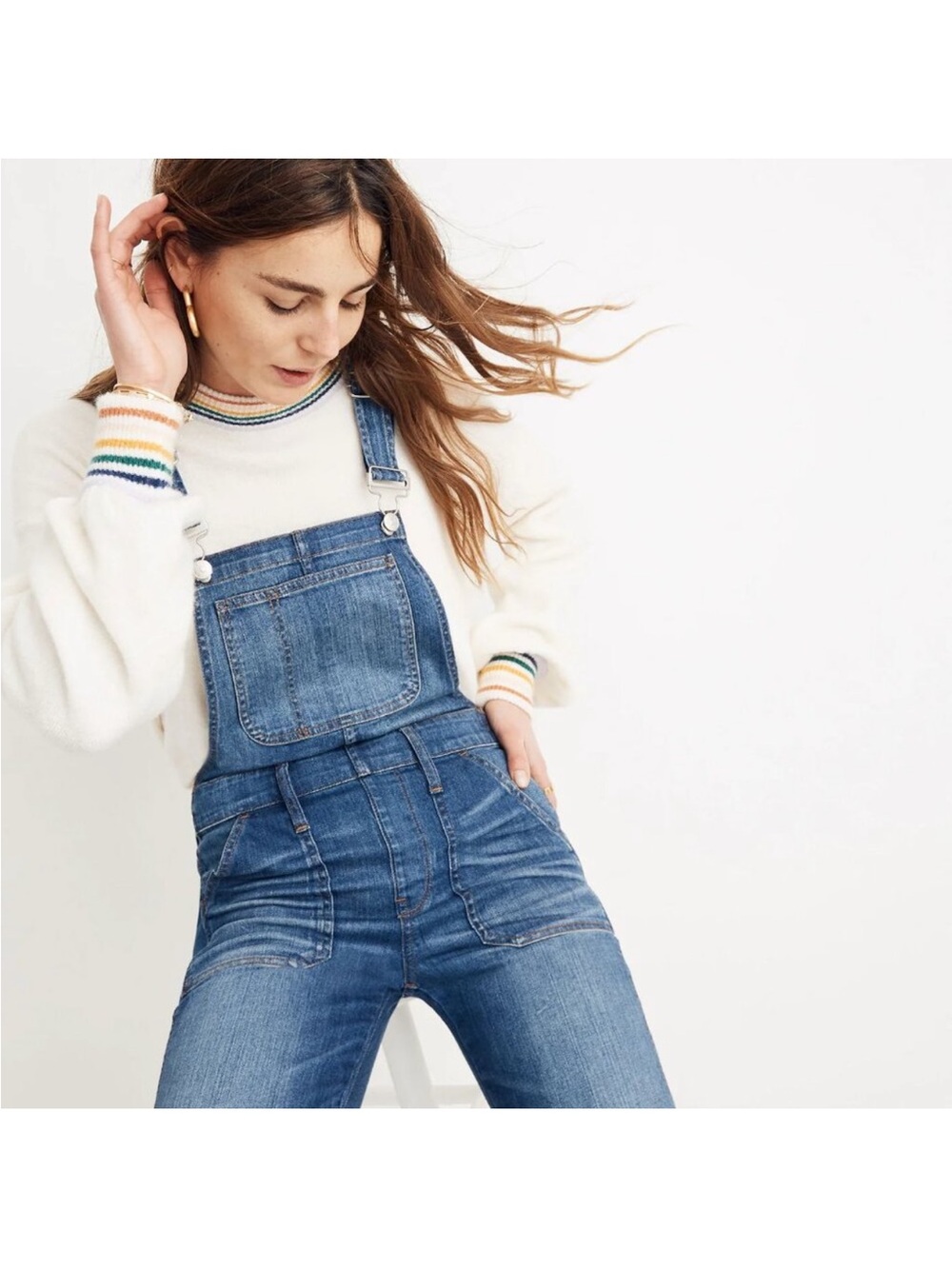 Madewell Overalls Jean Small S EUC - Picture 5 of 9